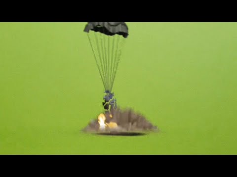 Fxguru movie Editor for mobile video BUNKER BUSTER green screen