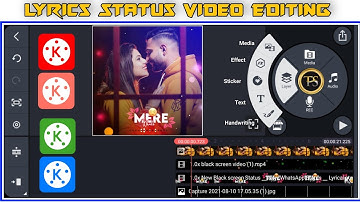 how to make poetry video in kinemaster | how to create video in kinemaster