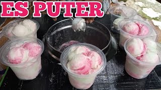 CARA MEMBUAT ES PUTER || MANUAL tanpa Mesin tetap Lembut ||