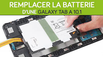 Comment faire changer une batterie dans une tablette Samsung ?