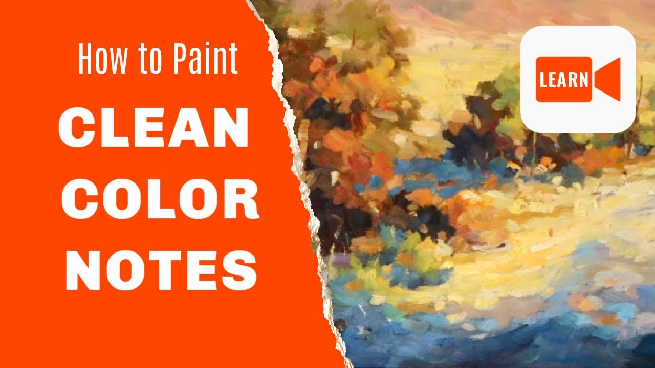 How to Paint Clean Color Notes (like the Impressionists) YouTube