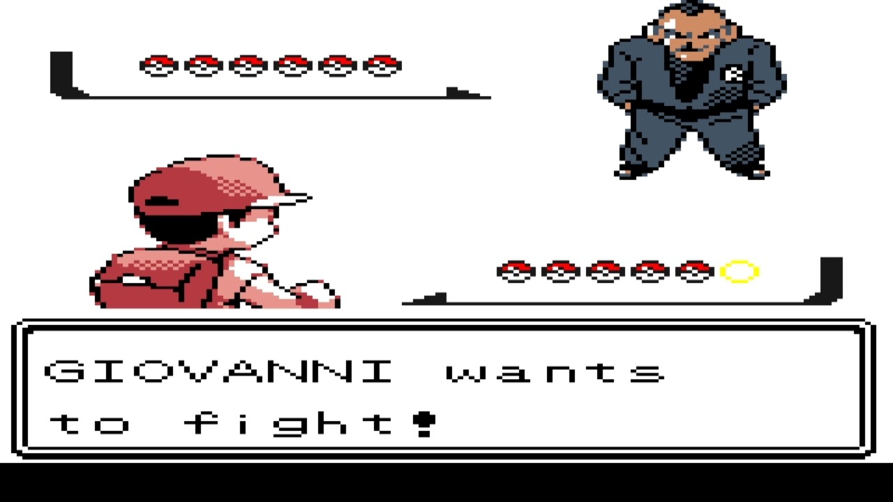 Pokemon Static Yellow Gym Leader Giovanni