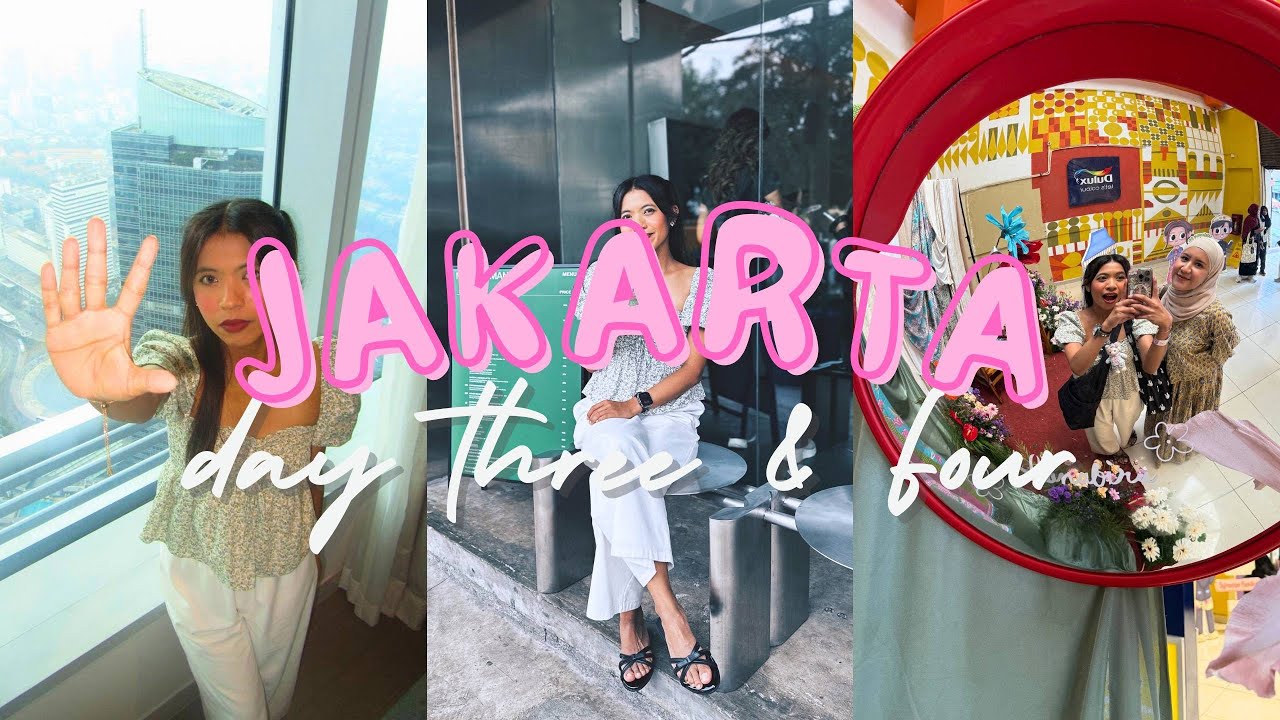 Jakarta Diaries Day 3 & 4 🇮🇩 ~ Blok M, Brightspot Market, Plaza Indo, Grand Indo & Back to Singapore