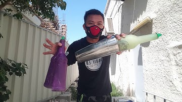 FLAIR BARTENDING TIPS 3 BOTTLES 2 TINS EXHIBITION FLAIR MOVES