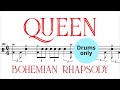 Queen  bohemian rhapsody for practice