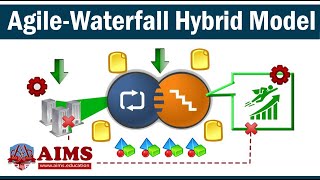 Agile Waterfall Hybrid Model? Difference between Agile and Waterfall &amp; How to Combine? | AIMS UK