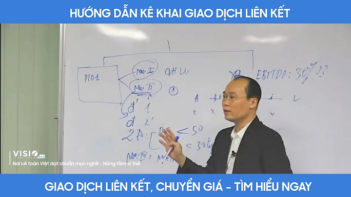 Hướng dẫn kê khai giao dịch liên kết