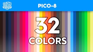 32 Colors at the Same Time! | PICO8