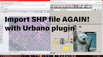 ARC80001 - 10 x how to#4 - import SHP file via Urbano Grasshopper