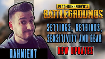 Dahmien7 PUBG Settings, Keybinds, Sensitivity, Gear and Setup [Pro Player Updates 2019]