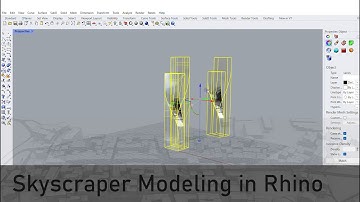 Skyscraper Modeling in Rhino.    Detail tutorial uploading........