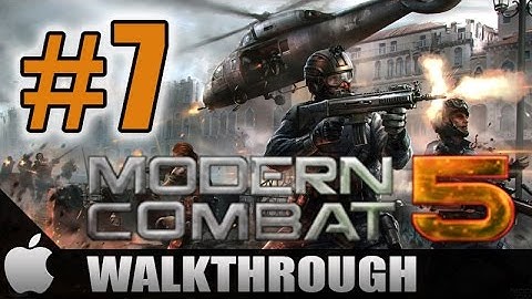 MODERN COMBAT 5 BLACKOUT WALKTHROUGH PART 7 FULL HD iOS iPAD 4 AIR MINI iPHONE 5 5S ANDROID WP