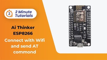 Ai Thinker ESP8266 - How to connect with Wifi and send AT commond