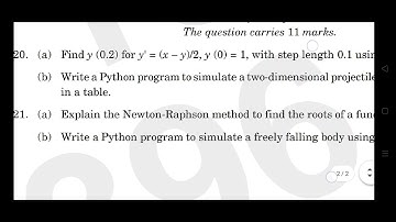 5th sem bsc physics computational physics previous year question paper calicut university