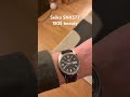 Seiko snxs77 with leather strap ! #automaticwatches #SNXS77