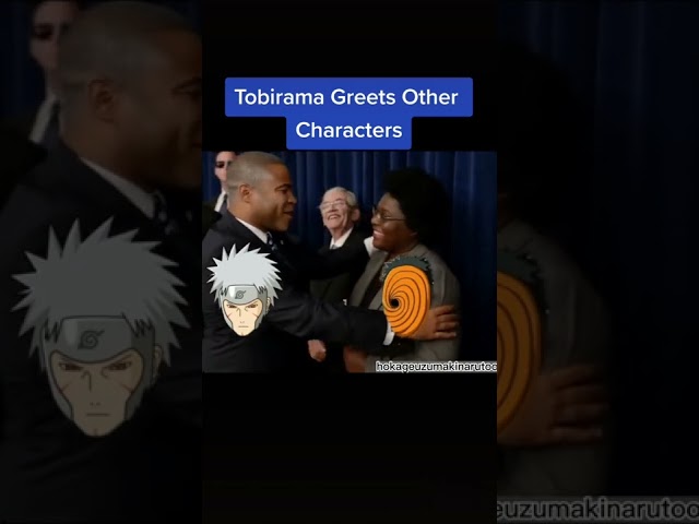 tobirama greets others characters class=