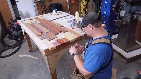 Wall Mounted Folding Workbench / Table for the Laundry Room -  Part 2