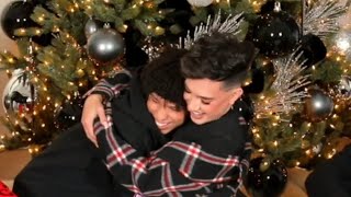 Larray gives James Charles the best Christmas Gift🥺❤️ *Emotional*