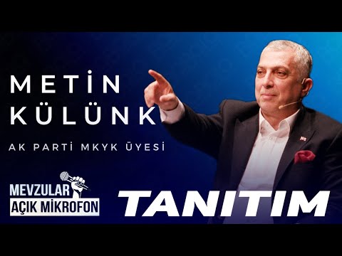 Mevzular Açık Mikrofon Tanıtım I 7. Bölüm: Metin Külünk (5 Aralık Pazartesi Yayında)