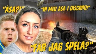 ÅSA TAR ÖVER! | CSGO med Pontus Jansson, ArgaSkånskaMän & co