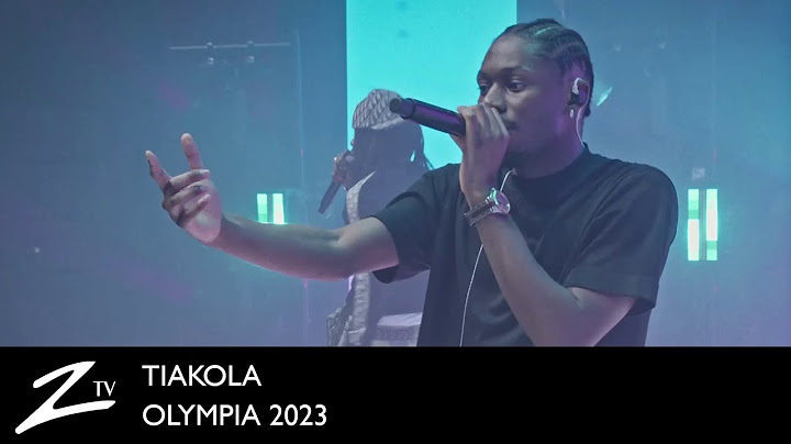 Tiakola feat Zola & Gazo - Olympia 2023 - LIVE HD