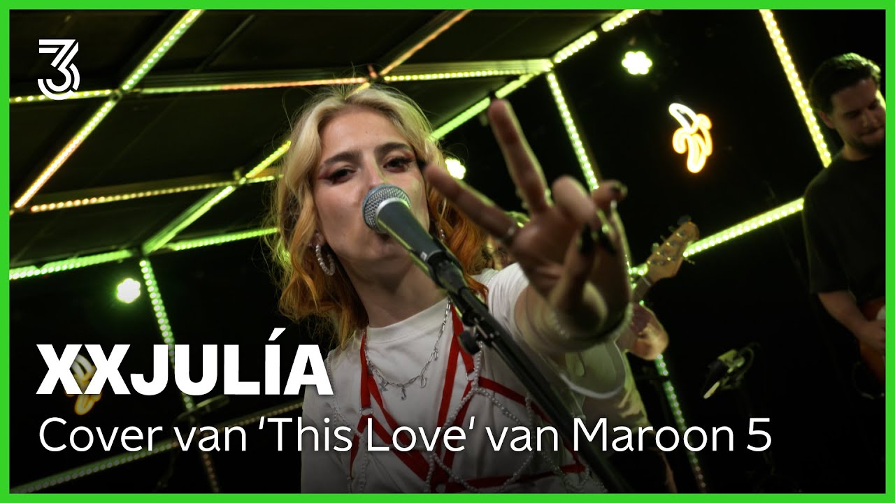 XXJULÍA live met cover van ‘This Love’ van Maroon 5 | 3FM Live Box | NPO 3FM