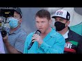 Canelo's FINAL WORDS  before Billy Joe Saunders MEGAFIGHT