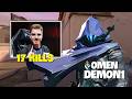 HE'S LOCKED IN ON OMEN!! - Demon1 Radiant Gameplay