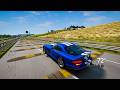 Cars vs 100 Speed Bumps #2 😱💥 | Extreme Survival Challenge Continues | BeamNG Drive | CrashBoomPunks