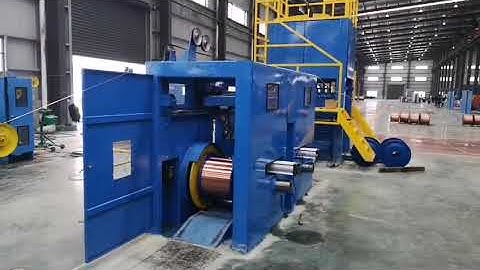 # 9DST Copper intermediate wire drawing machine with double spooler
