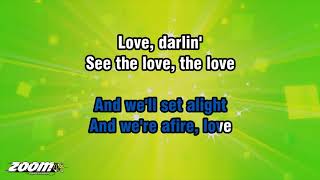 Ed Sheeran - Afire Love - Karaoke Version from Zoom Karaoke