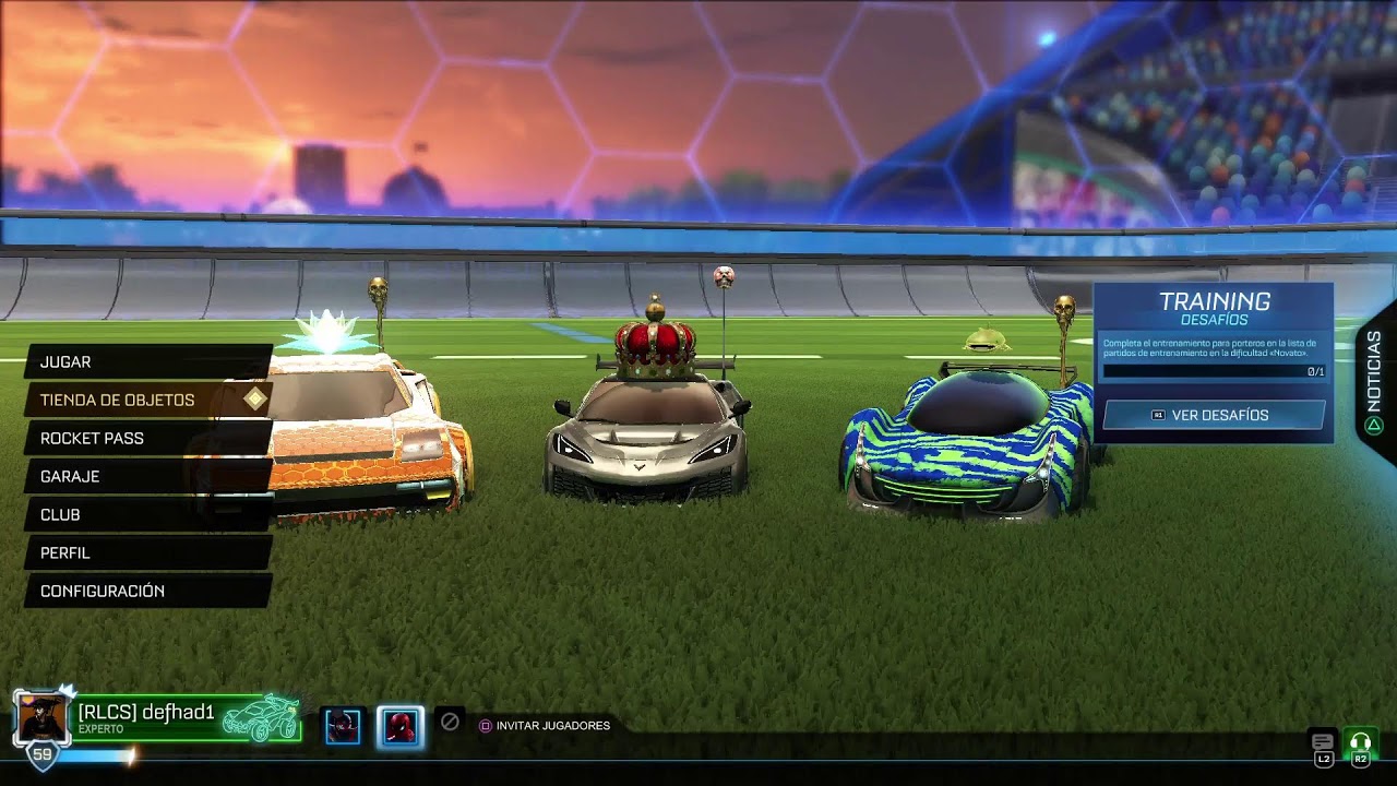 Roket League con luis