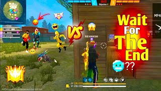 Wait For The End🤯☠️ | Epic 1v4 Clutch | Free Fire Clash Squad Ranked Gameplay