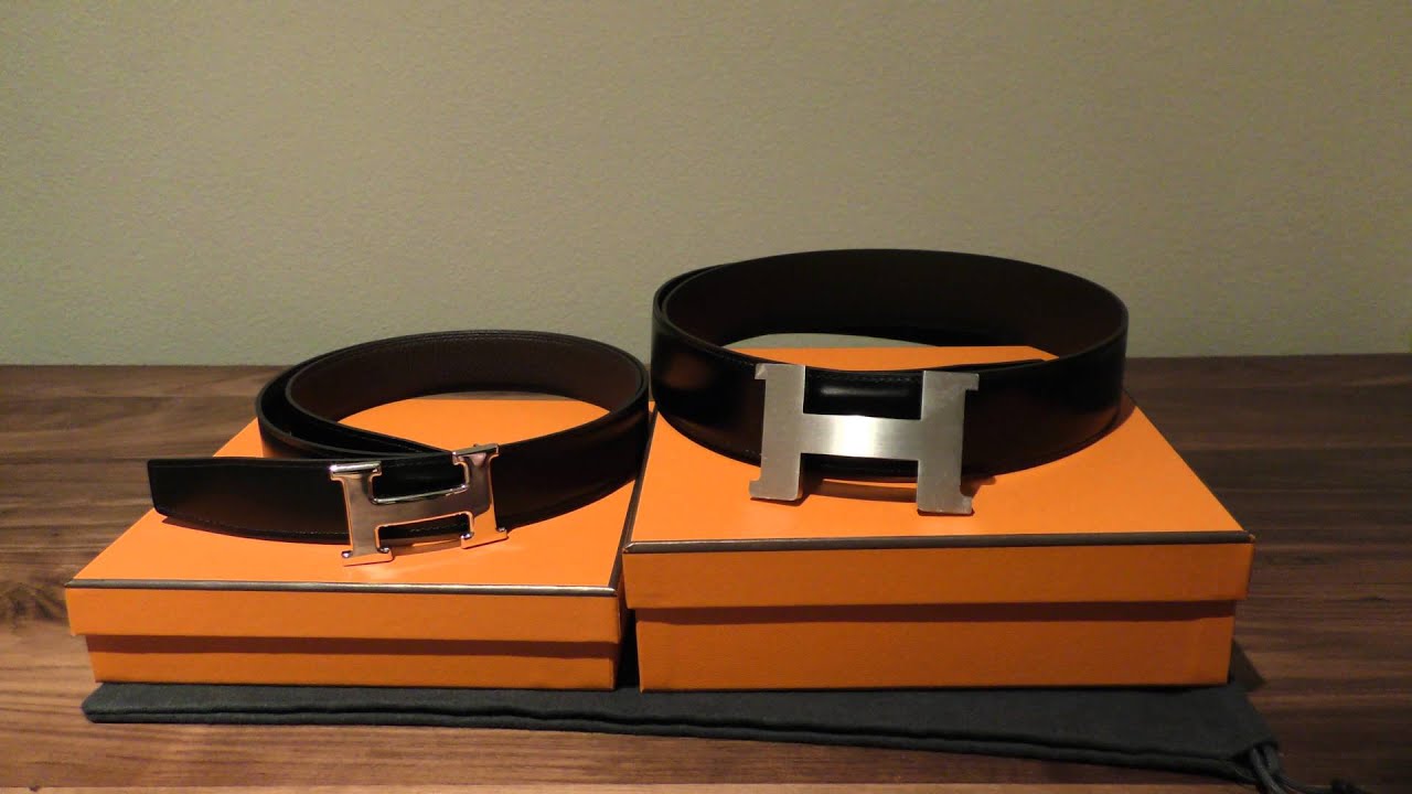 hermes mens belt size chart