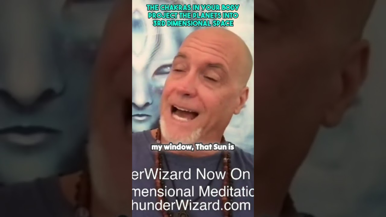 The Chakras Project The Planets Into Space 