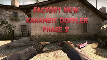 CSGO - Showcases ~ FN Karambit Doppler Phase 2
