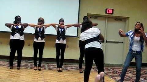 Zeta Phi Beta Sorority Inc. (Phi Epsilon Chapter) Spring 2009 Probate Video 3 of 5
