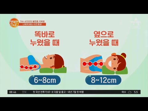 수면환경이 <strong>제일</strong> 중요하다! 나에게 맞는 배게 높이는? | 행복한 <strong>아침</strong> 530 회