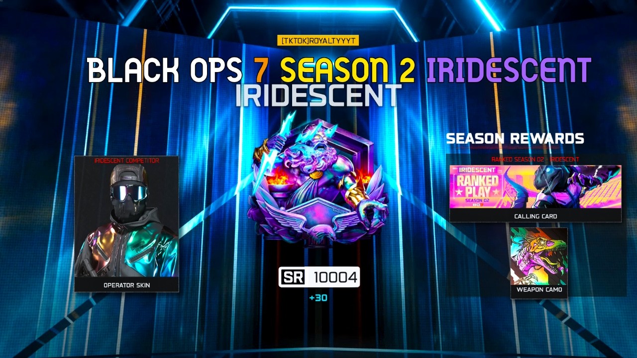 Finally IRIDESCENT IN BLACK OPS 7 RANKED PLAY SEASON 1 - YouTube