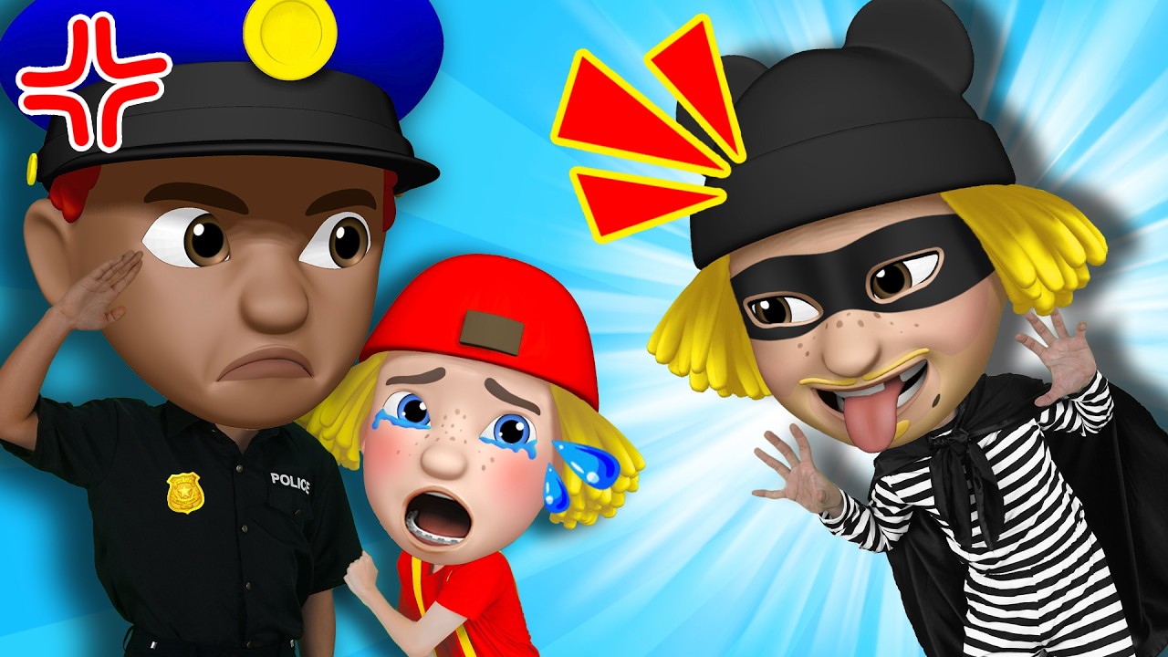 Super Police Officer Song | Rescue Team! | Share with me - Songs and Cartoons for Kids