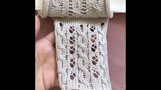 Machine Knitting - Cables