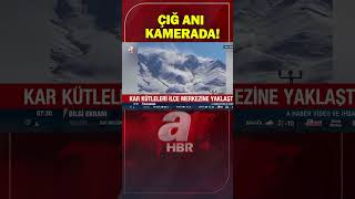 Vanda Çığ Düşme Anı Kamerada A Haber