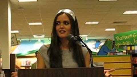 Danica McKellar (The Wonder Years) and Math nerd talking about her book in Brooklyn