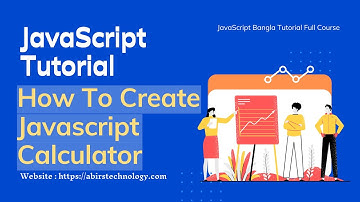 Javascript Bangla Tutorial | Mini Calculator | How to create javascript Calculator