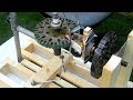 How to make ceiling fan coil winding machine, Home made winding machine
