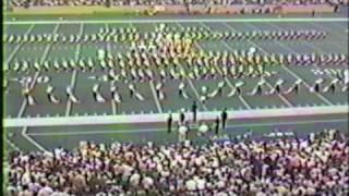 BHS Marching Band - Silverdome Halftime 1982  (Part 1)