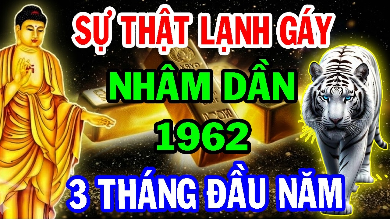 Rõ Như Ban Ngày :Tuổi Nhâm Dần 1962, 3 Tháng Đầu 2026 Là Bước Ngoặt – Biết Sớm Tránh Họa, Đón Lộc.