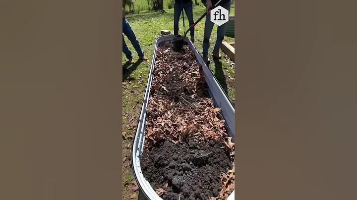 An Easy DIY Hack to Fill a Raised Garden Bed