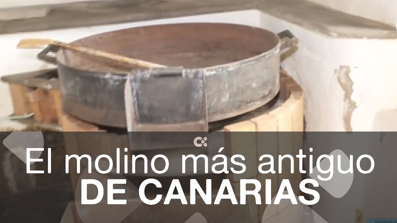 El molino de agua más antiguo de Canarias