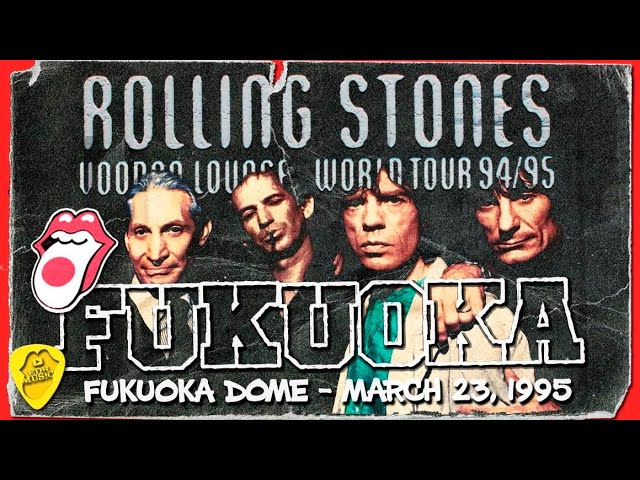 ミュージック THE ROLLING STONES JAPAN TOUR 94/95 The Rolling Stones live at Fukuoka Dome, Japan - 23 March